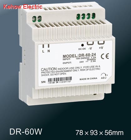 Din-rail power supply 60W series