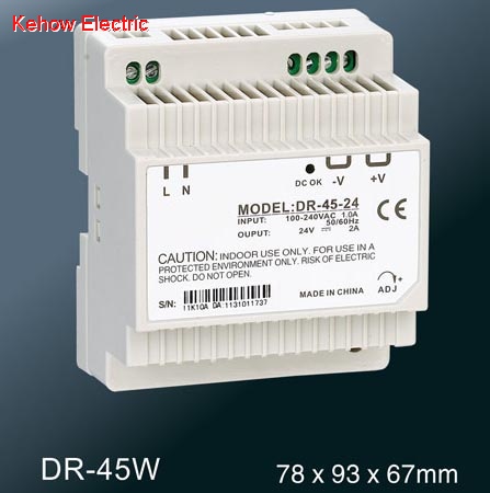 Din-rail power supply 45W series