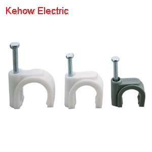 Circle cable clip