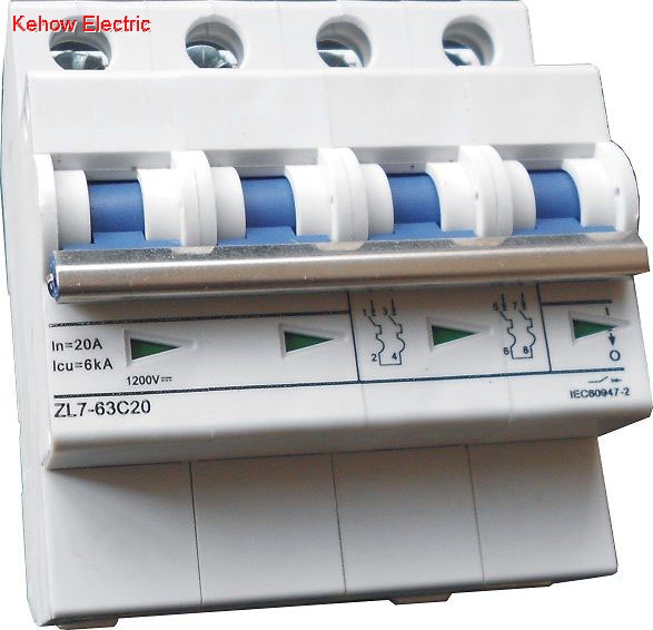 4P 1000V DC circuit breaker