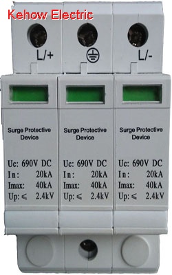 3P 690V DC wind system surge protector