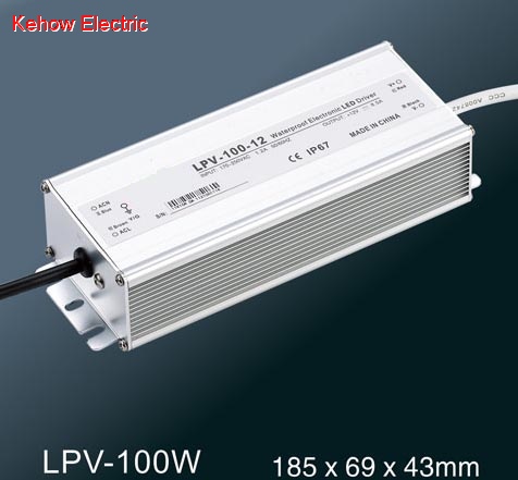 100W waterproof switching power supply