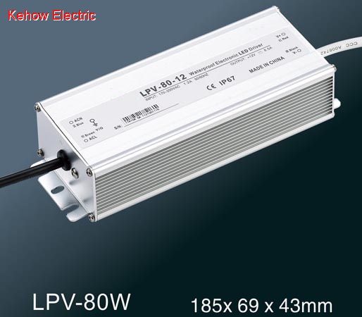 80W waterproof switching power supply