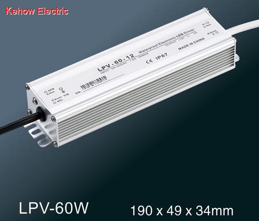 60W waterproof switching power supply